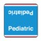 Nevs File Jacket Labels - Pediatric 1-7/8" x 1-7/8" White w/Red & Blue X-5402 - alternate 1